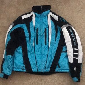 Women’s Polaris snowmobiling blue jacket M